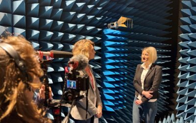 Reportage traitant de la sous représentativité des femmes dans le domaine de l’électronique avec Laure Huitema, MCF et Directrice déléguée à la valorisation au sein d’XLIM